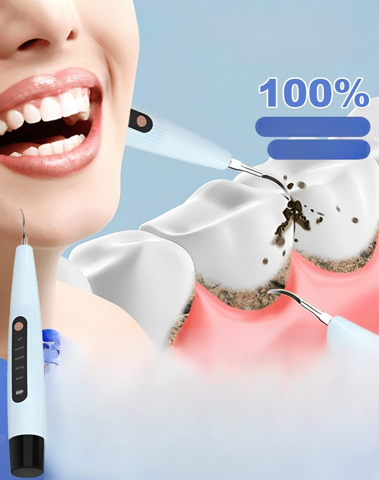 【Remove dental plaque】Ultrasonic electric toothbrush