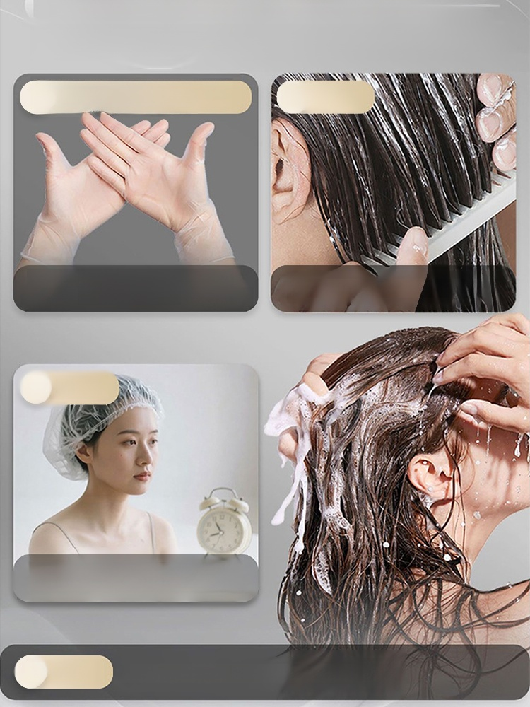Plant-Based Natural Single-Dose Hair Dye