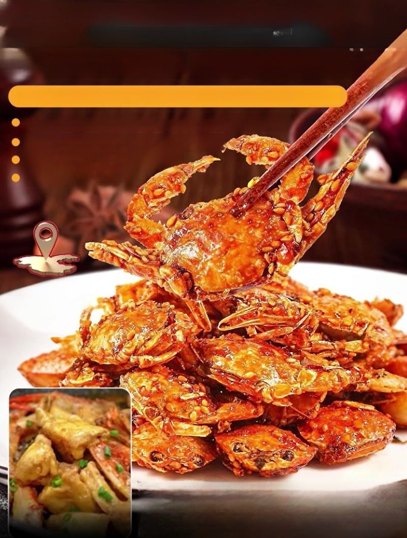 Crispy ready-to-eat small sea crab🦀 Each mini crab is rich in high-quality calcium and natural omega-3 fatty acids, with nutritional value far exceeding that of ordinary snacks.