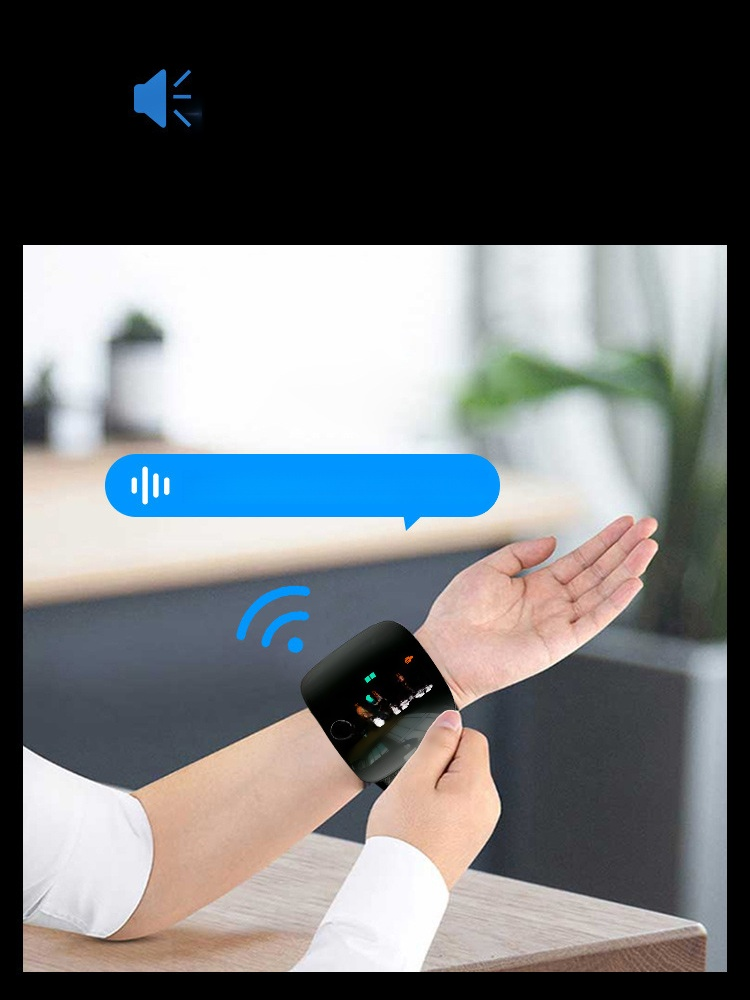 Large Screen Digital Wrist Blood Pressure Meter with Voice Prompt