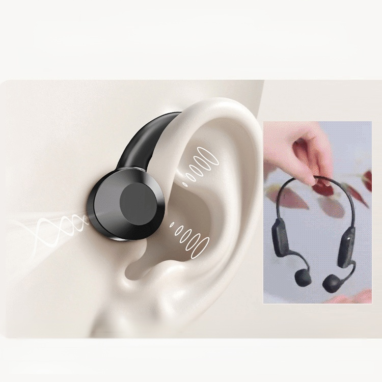 HFH-Bone conduction Bluetooth headphones hearing aids