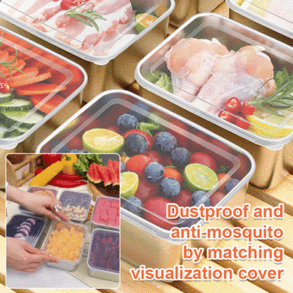 Stainless steel fresh-keeping box, sealed and fresh-keeping