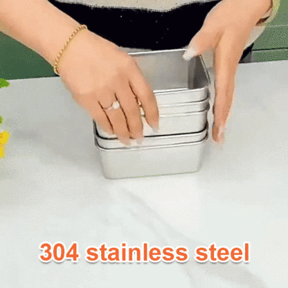 Stainless steel fresh-keeping box, sealed and fresh-keeping