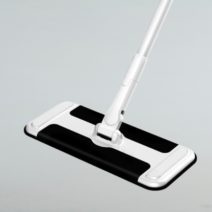 Hands-free electrostatic dust mop