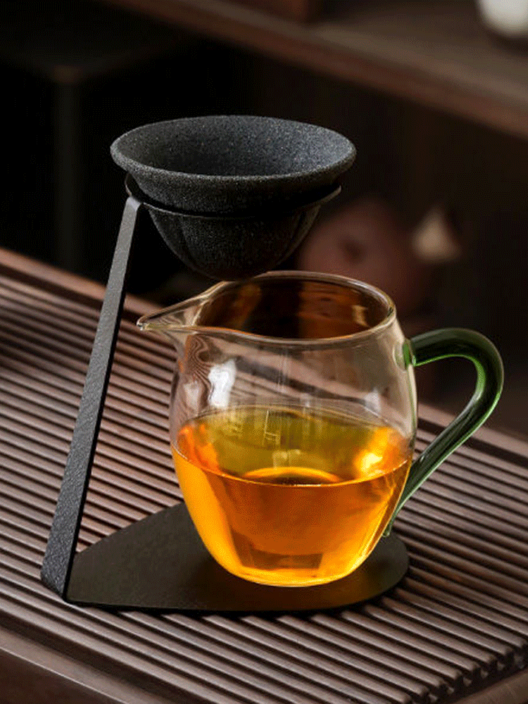 [Recommended by tea art masters] High-end non-porous filter tea strainer
