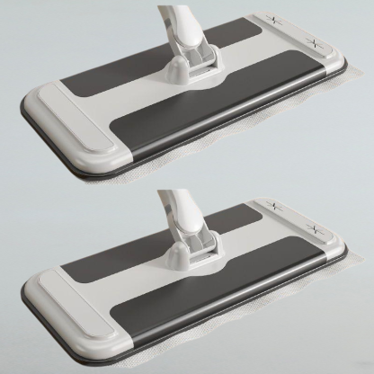 Hands-free electrostatic dust mop