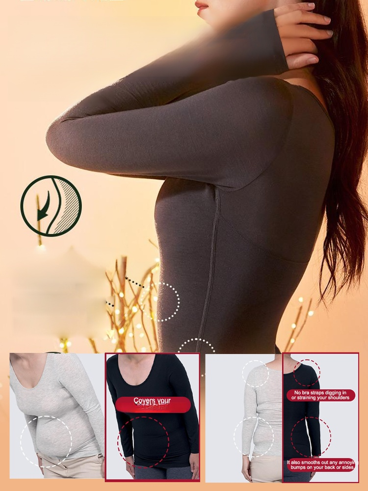 Integrated Bra Cup Hyaluronic Acid Skin Care Undershirt