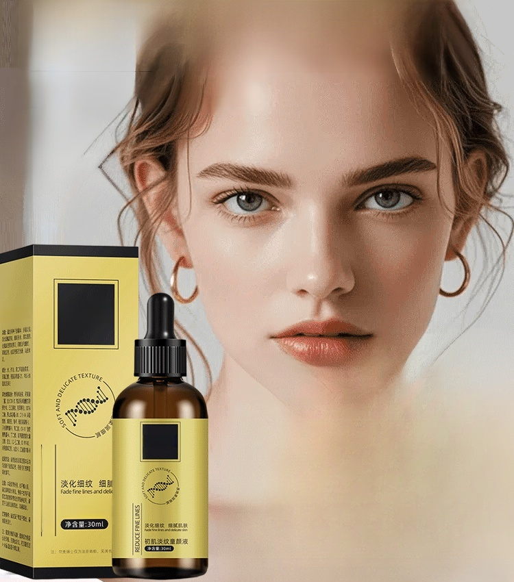 抗皺緊緻童顏精華液，💗只需3分鐘！告別皺紋和鬆弛 🥰如果您在生活中遇到肌膚鬆弛、細紋增多或任何老化的煩惱，就用這個！