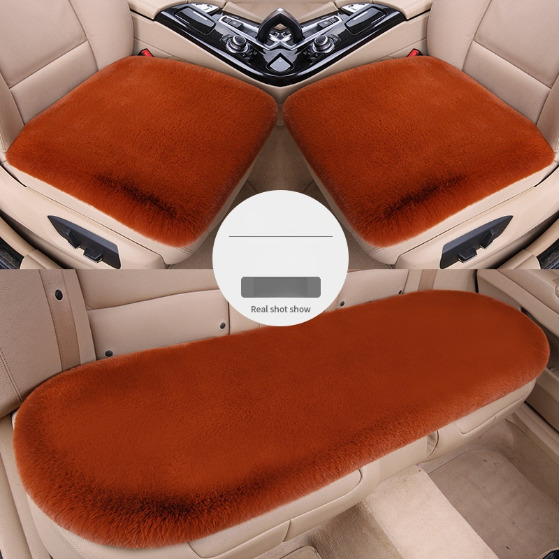 台灣冬天開車超冷？兔毛絨汽車坐墊來救場！柔軟絨面觸感超舒服，坐下瞬間鎖住溫暖，久坐也不冰臀，不管通勤或遠行都暖呼呼，冬季開車必備！