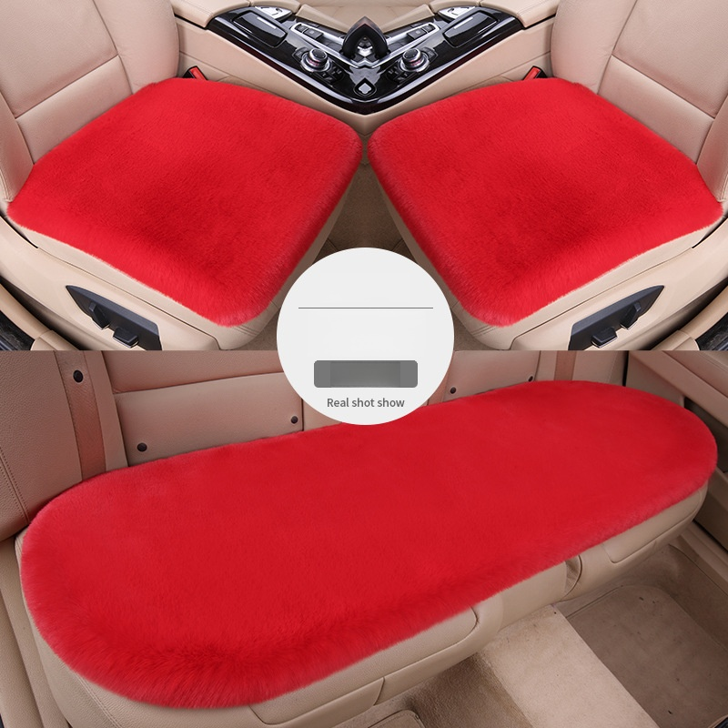 台灣冬天開車超冷？兔毛絨汽車坐墊來救場！柔軟絨面觸感超舒服，坐下瞬間鎖住溫暖，久坐也不冰臀，不管通勤或遠行都暖呼呼，冬季開車必備！