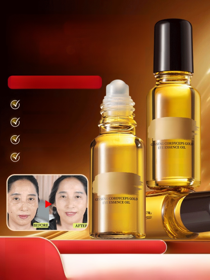 瘋搶爆單！ 7 天眼部抗皺神油來了！人蔘 + 蟲草黃金配方，24K 金箔促滲，乾紋細紋 7 天隱形，小分子精華油一抹吸收不粘膩，熟齡肌狂囤，手慢無！