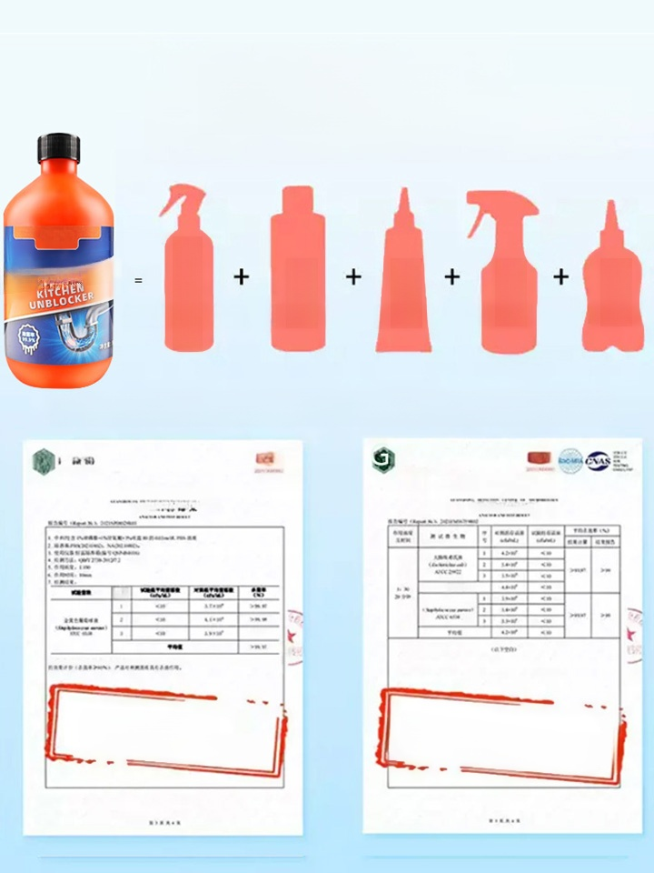 🚿【奈米泡沫消毒除臭管道清潔劑，勁爆來襲！ 】奈米顆粒和強勁泡沫瞬間分解油脂污垢！ 99%除蟲+97%殺菌。安全無害，同時保持管道清潔！