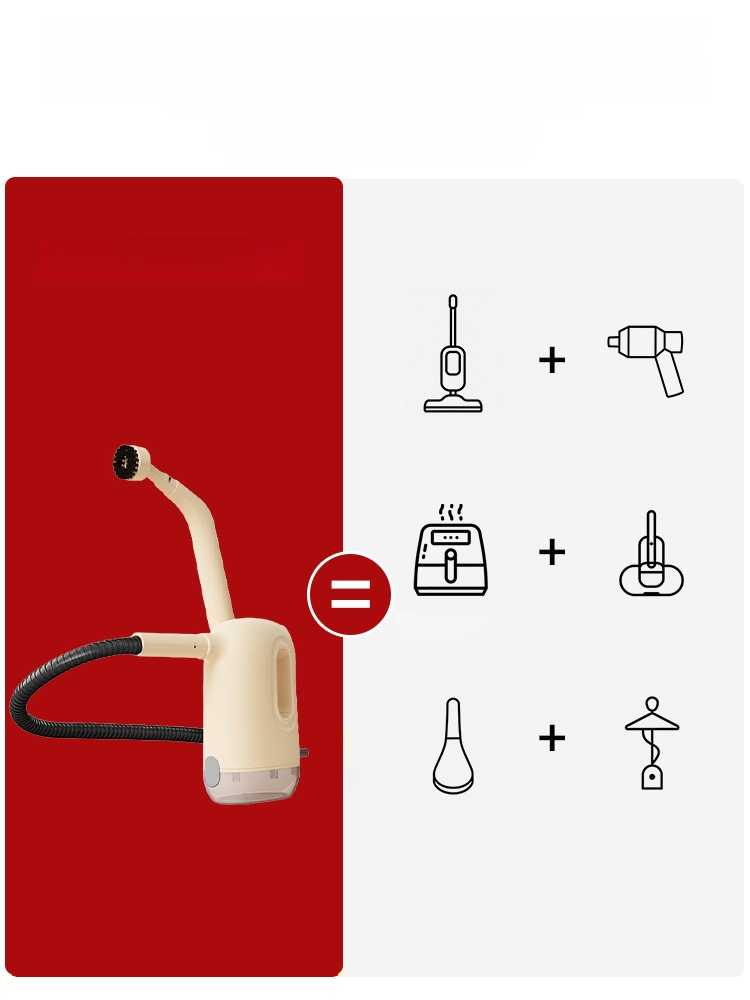 【居家清潔神器】高壓蒸汽清潔機附8大配件，物理強效除垢，全方位守護居家衛生。