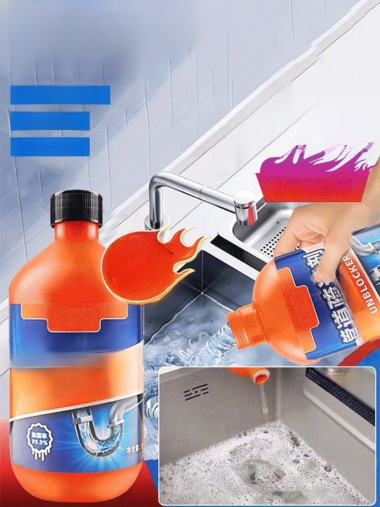 🚿【奈米泡沫消毒除臭管道清潔劑，勁爆來襲！ 】奈米顆粒和強勁泡沫瞬間分解油脂污垢！ 99%除蟲+97%殺菌。安全無害，同時保持管道清潔！