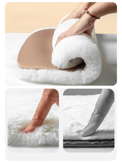 台灣冬天開車超冷？兔毛絨汽車坐墊來救場！柔軟絨面觸感超舒服，坐下瞬間鎖住溫暖，久坐也不冰臀，不管通勤或遠行都暖呼呼，冬季開車必備！