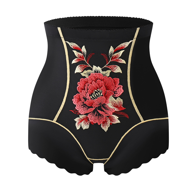 藏肚顯瘦復古美褲，重現古典優雅！復古刺繡高腰收腹褲，溫柔雕塑腰線，展現自信女人味