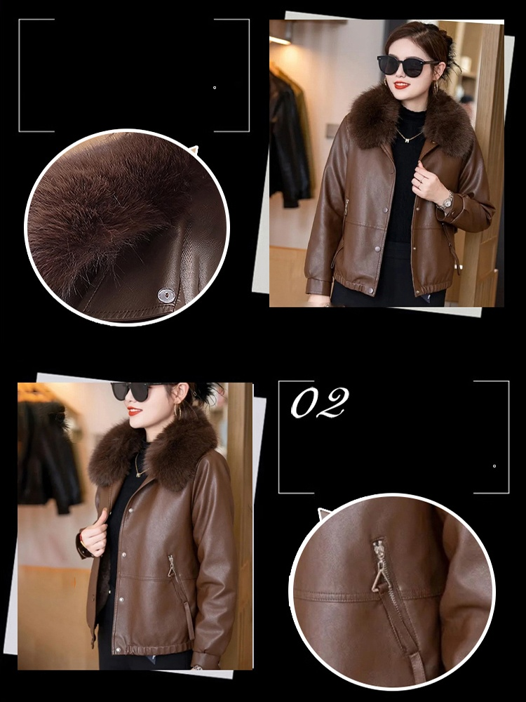 寒流來襲不再怕冷。加絨加厚皮衣具備強效防風與內層蓄熱功能，一件抵多件，俐落挺版設計適合機車通勤與休閒場合。