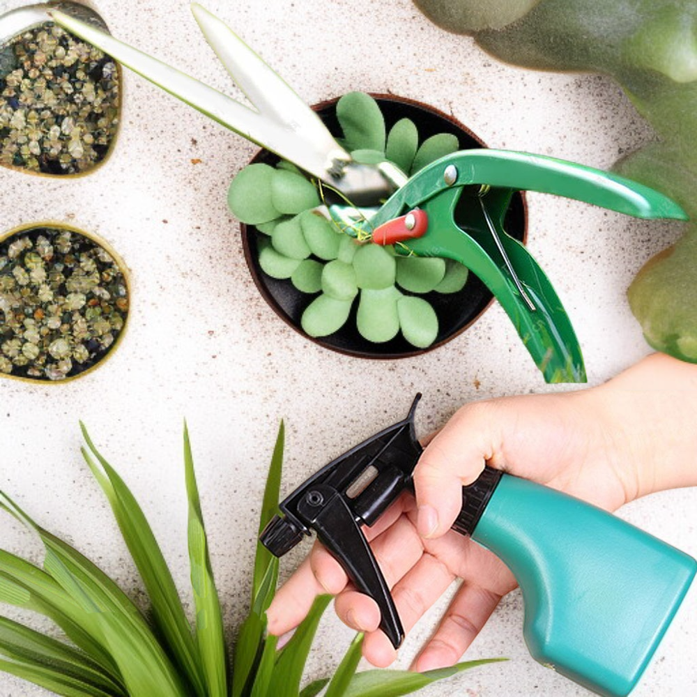 園藝工具套裝花園用具鏟耙鍬剪噴壺十件套