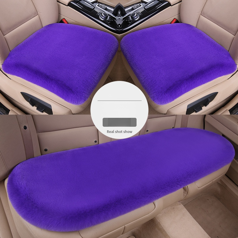 台灣冬天開車超冷？兔毛絨汽車坐墊來救場！柔軟絨面觸感超舒服，坐下瞬間鎖住溫暖，久坐也不冰臀，不管通勤或遠行都暖呼呼，冬季開車必備！