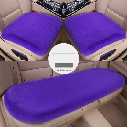 台灣冬天開車超冷？兔毛絨汽車坐墊來救場！柔軟絨面觸感超舒服，坐下瞬間鎖住溫暖，久坐也不冰臀，不管通勤或遠行都暖呼呼，冬季開車必備！