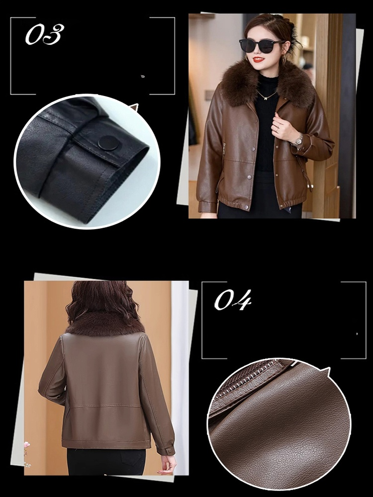 寒流來襲不再怕冷。加絨加厚皮衣具備強效防風與內層蓄熱功能，一件抵多件，俐落挺版設計適合機車通勤與休閒場合。