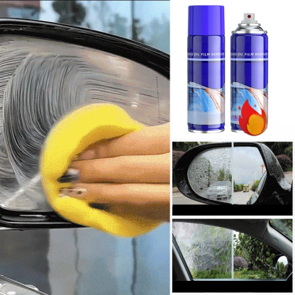 【30倍清潔】汽車油膜去除劑 一噴一擦10年保新，最後100組，2折優惠，買一送一