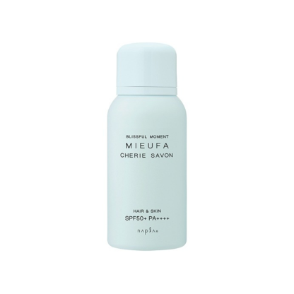 Mieufa-*【櫻桃香皂Cherie Savon】防曬花香噴霧 SPF50+PA++++ 80g(4540688143690)[平行進口]