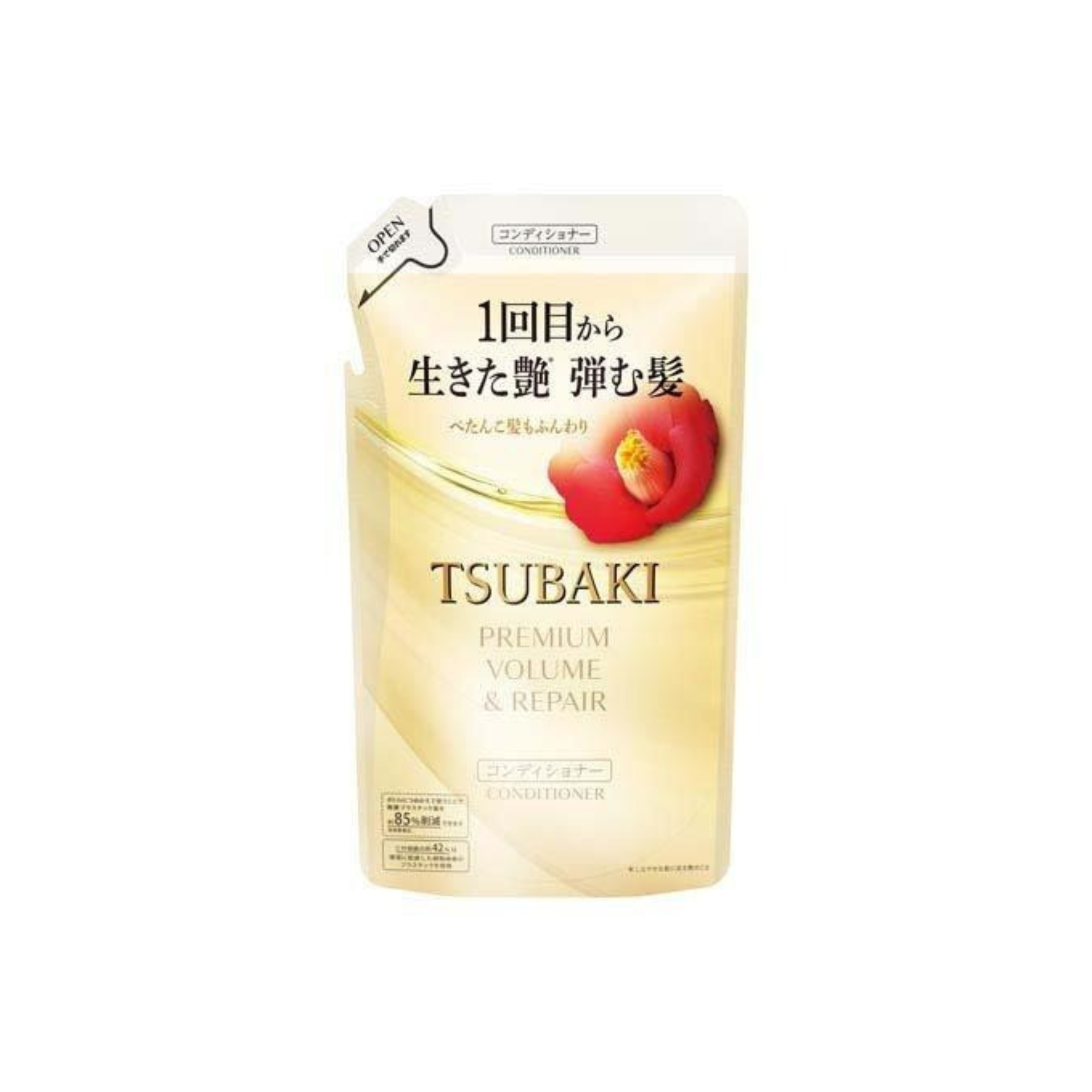 TSUBAKI-*山茶花極致修護柔潤護髮素 補充裝 300ml(4550516488114)[平行進口]