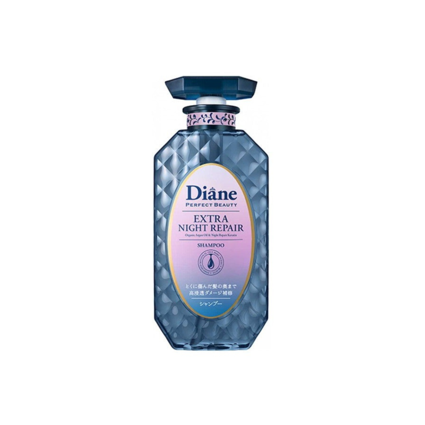 Moist Diane-*香水貴油夜間修復洗髮露 450ml(4580632116844)[平行進口]