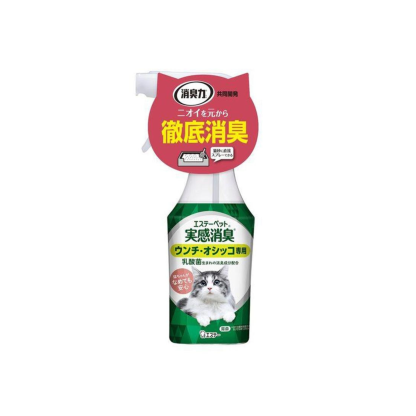 雞仔牌-*【清綠香】貓用實感消臭噴霧270ml(4901070910182)[平行進口]