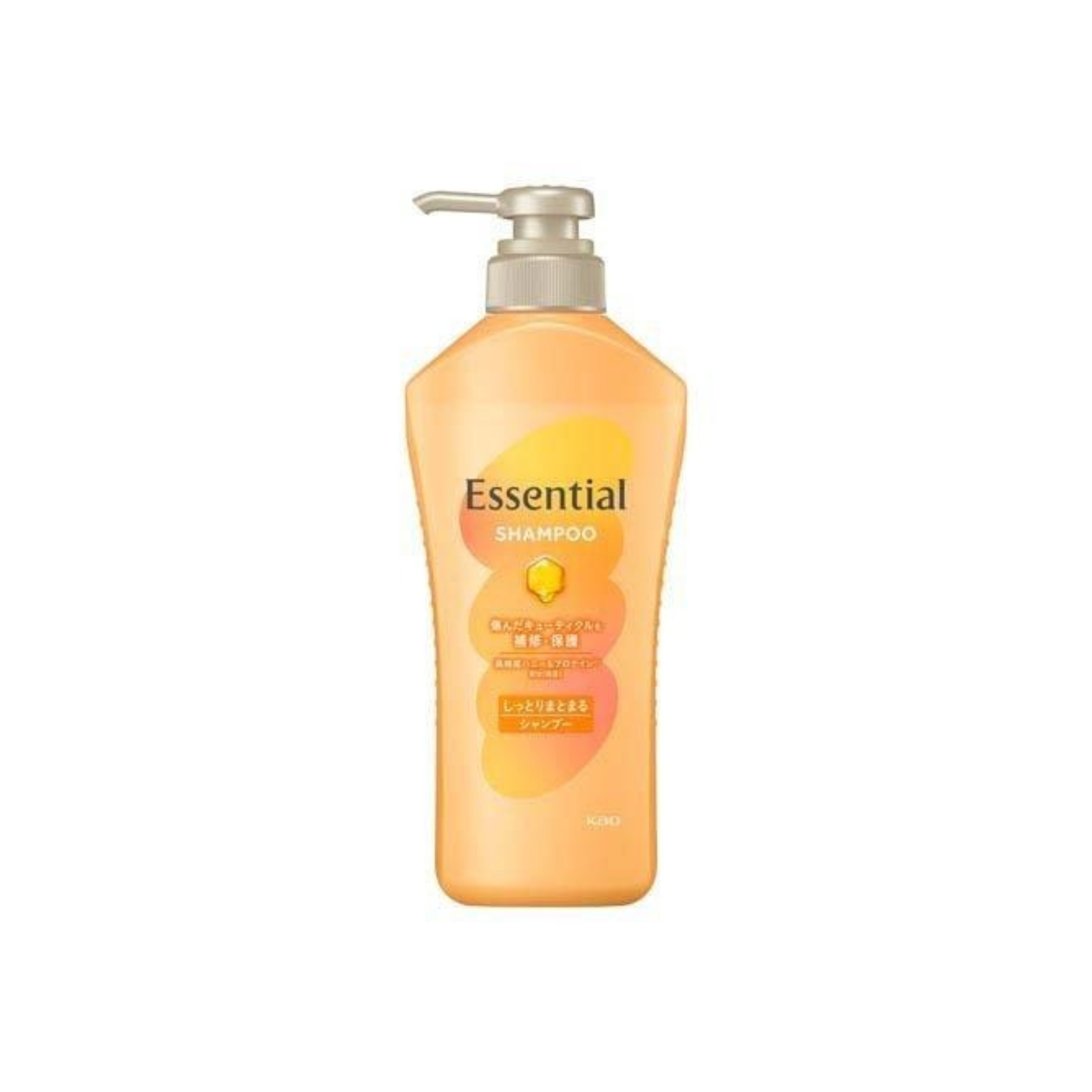 Essential-*(日版)柔韌防斷髮洗髮水 洗頭水450ml(4901301436504)[平行進口]