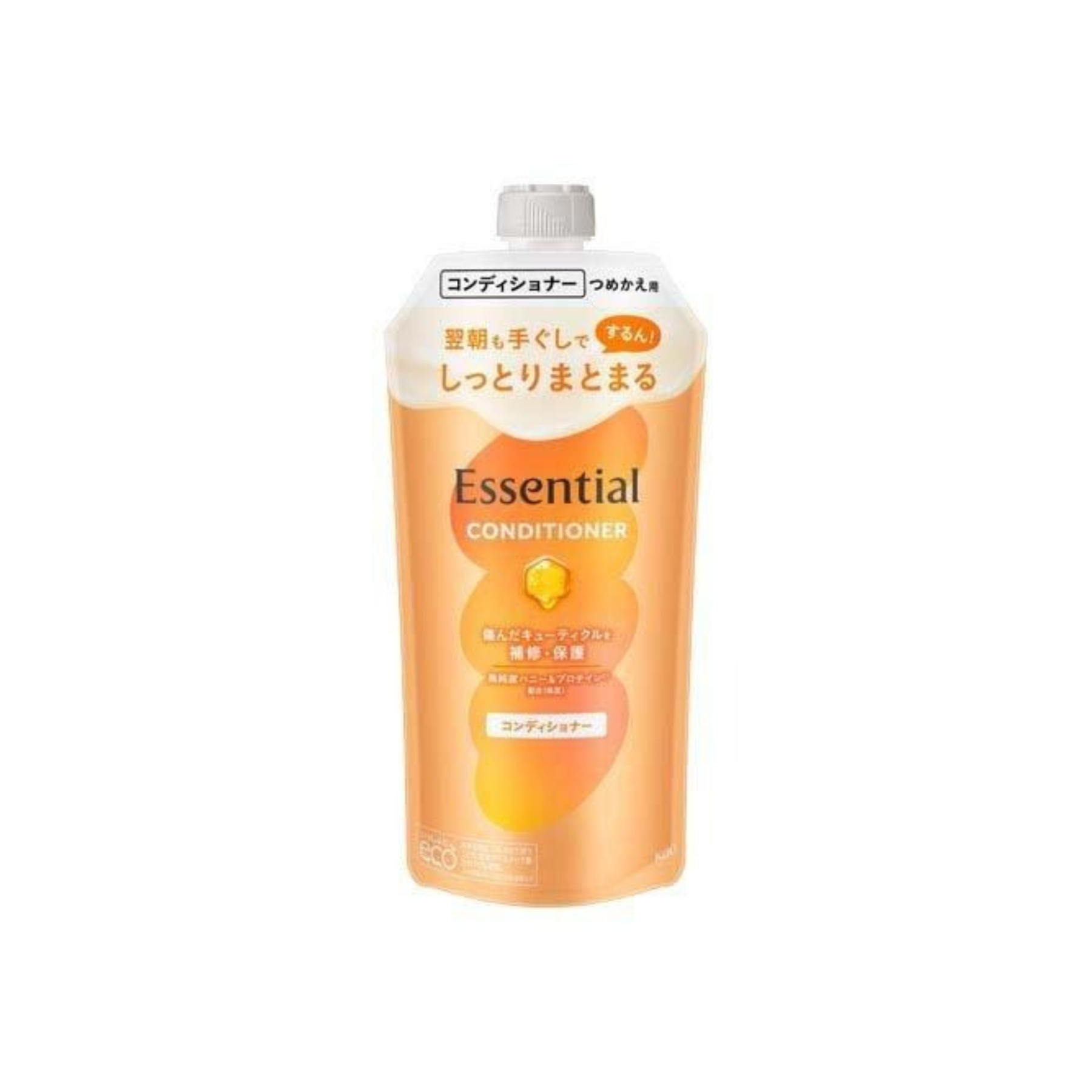 Essential-*(日版)柔韌防斷髮護髮素 補充裝 300ml(4901301436535)(版本隨機發貨)[平行進口]