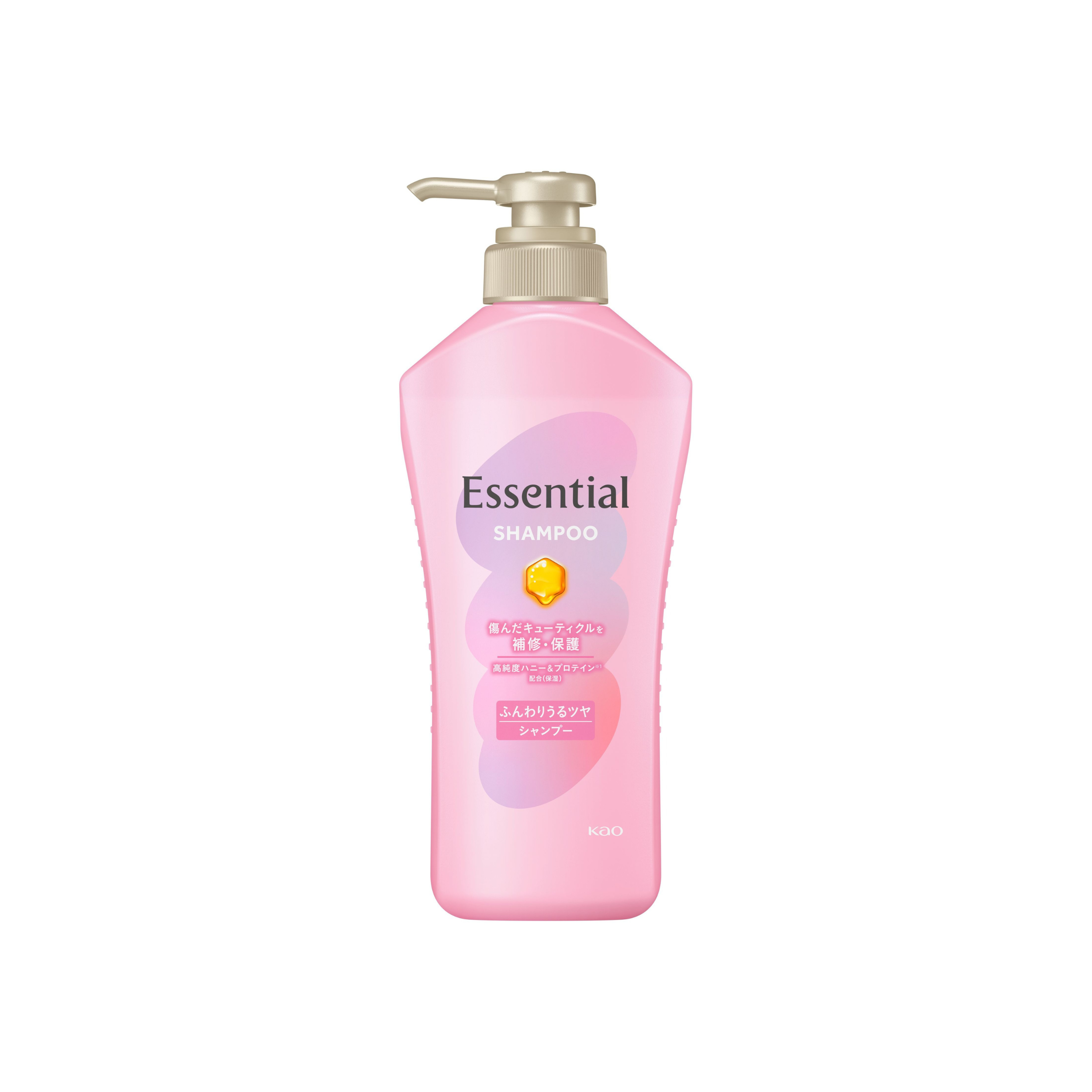 Essential-*(日版)水漾防毛燥洗髮水 洗頭水 480ml(4901301436580)[平行進口]