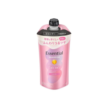 Essential-*(日版)水漾防毛燥洗髮水 洗頭水 補充裝 300ml(4901301436603)[平行進口]