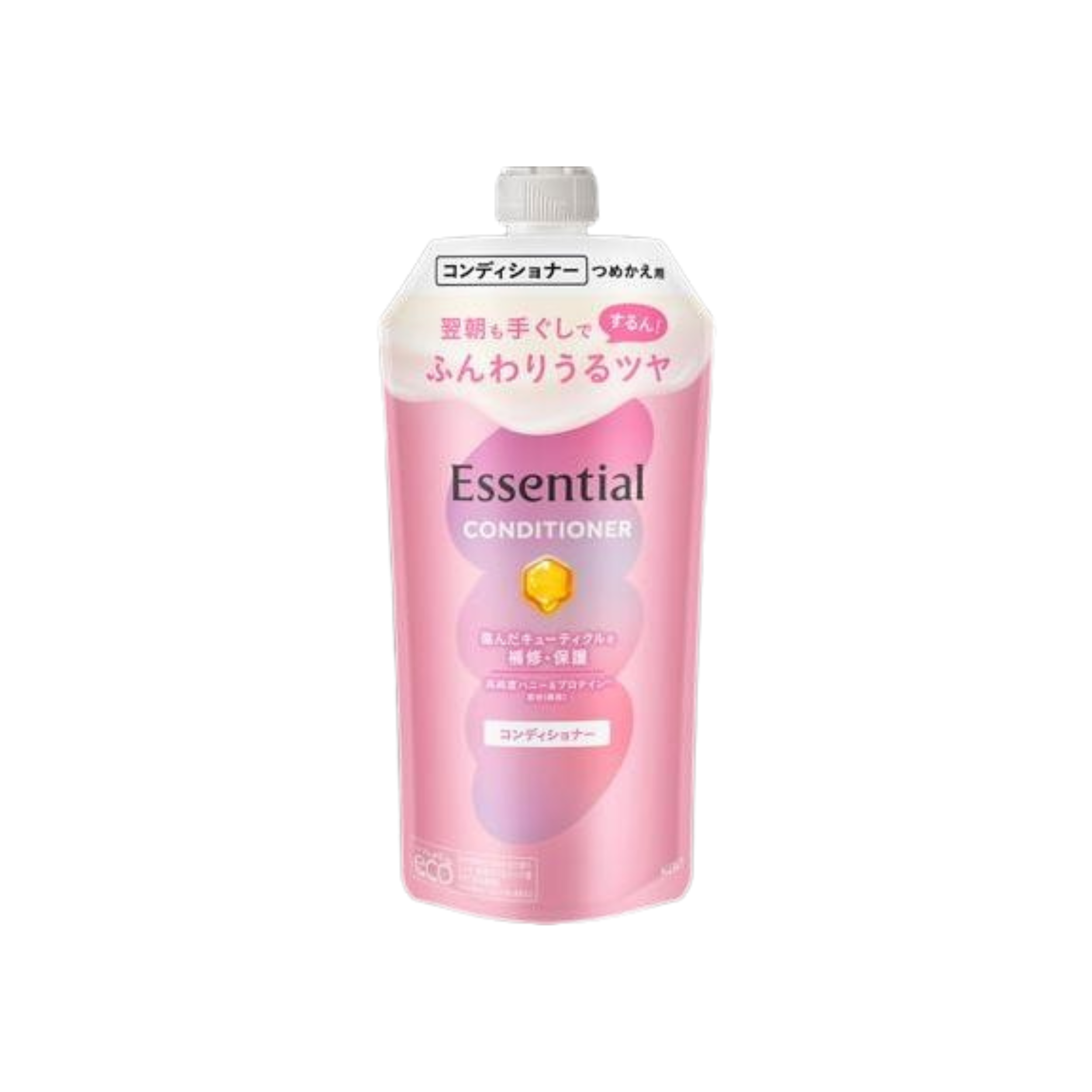Essential-*日版-水漾防毛燥護髮素 補充裝 300ml(4901301436610)[平行進口]