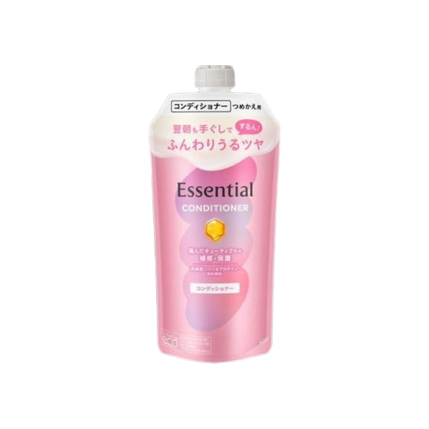 Essential-*日版-水漾防毛燥護髮素 補充裝 300ml(4901301436610)[平行進口]