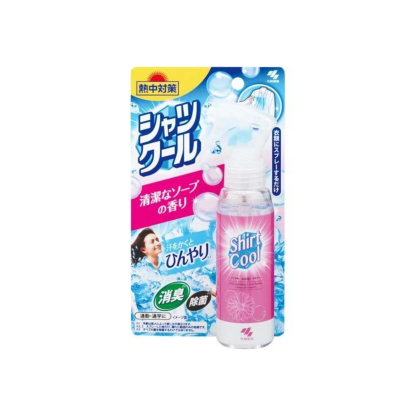 小林製藥-*[粉色 清爽花香]衣物清涼冷感降溫噴霧 衣物冰涼 防暑提神 100ml(4901548603042)[平行進口]