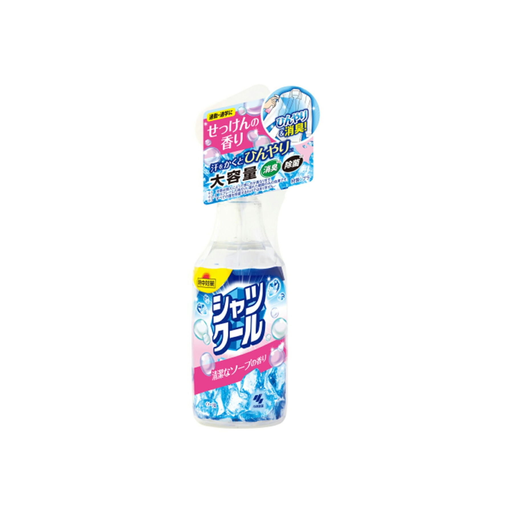 小林製藥-*[粉色 清爽花香]衣物清涼冷感降溫噴霧 衣物冰涼 防暑提神 280ml(4901548603059)[平行進口]