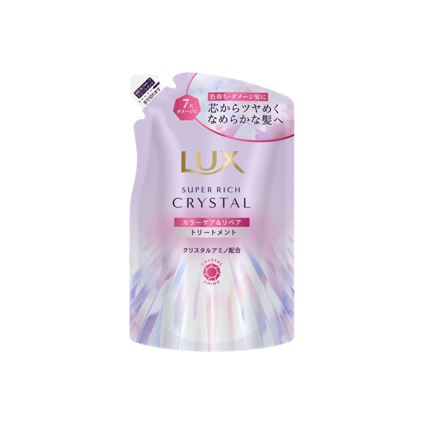 LUX-*日版[護色聚光]極輕光護膜護髮素 補充裝 300g(4902111778914)[平行進口]