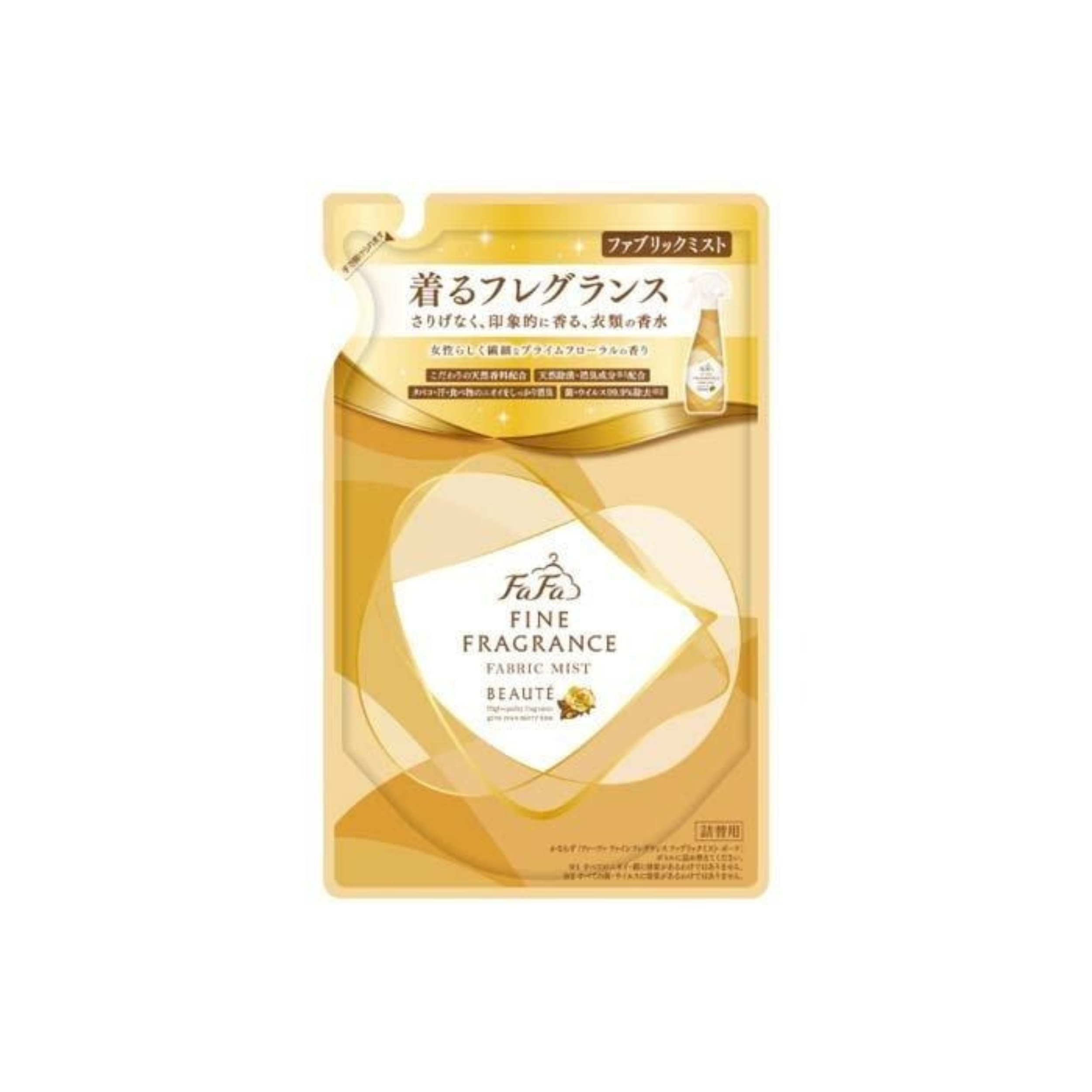 熊寶貝-*【優雅花香】香水衣物除臭噴霧 補充裝 270ml(4902135411446)[平行進口]
