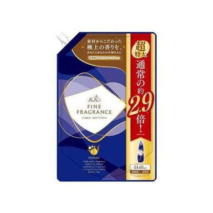 熊寶貝-*【水晶麝香】香水衣物柔順劑 補充裝 1440ml(4902135670157)[平行進口]