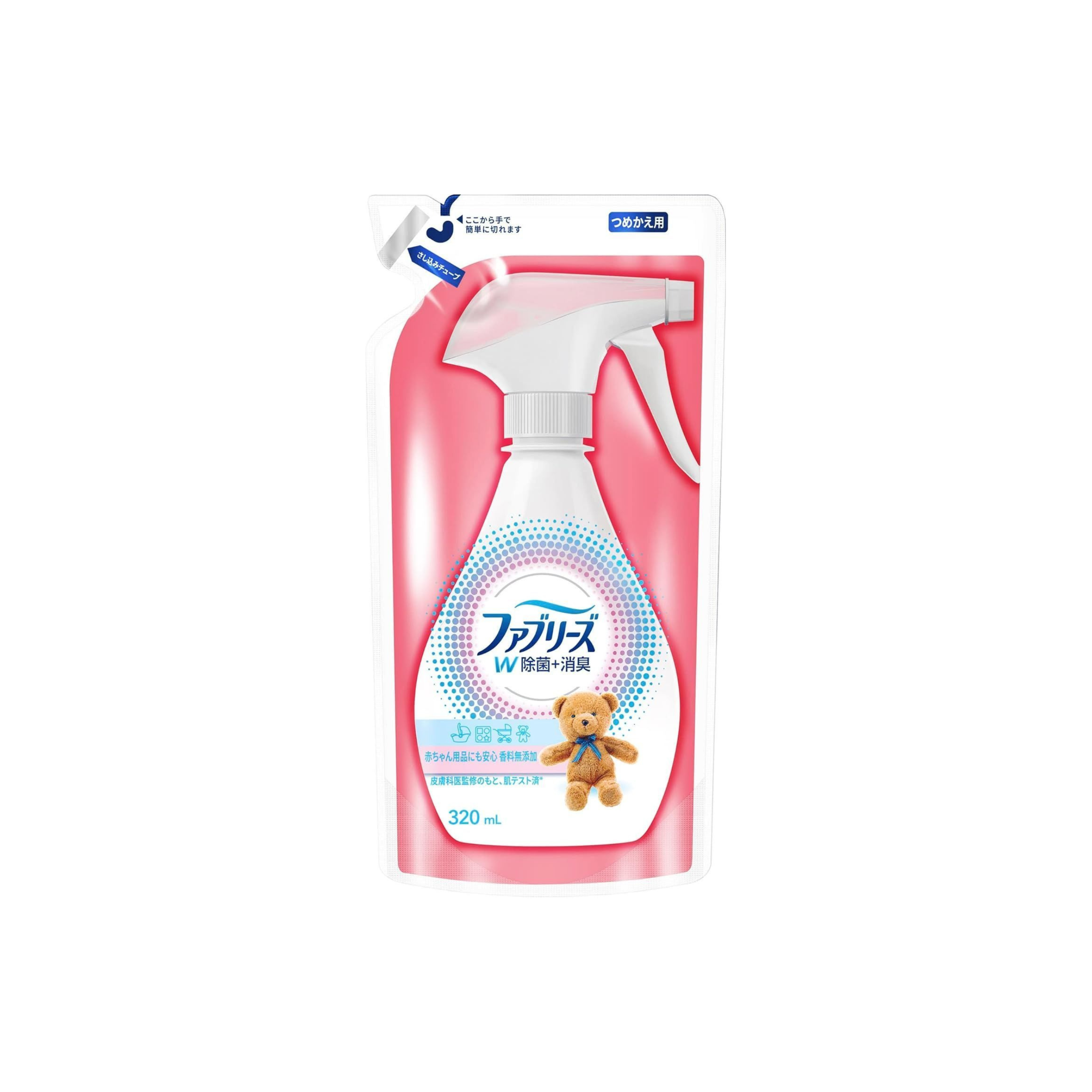 Ariel-*[無香料嬰兒適用]Febreze 風倍清織物除菌消臭噴霧 補充裝  320ml(4902430520300)[平行進口]