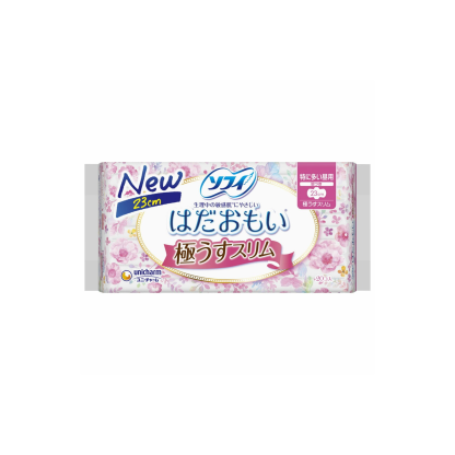 unicharm-*[日版](23cm/20片)升吸日用敏感肌適用柔軟量多衛生棉(4903111333899)[平行進口]