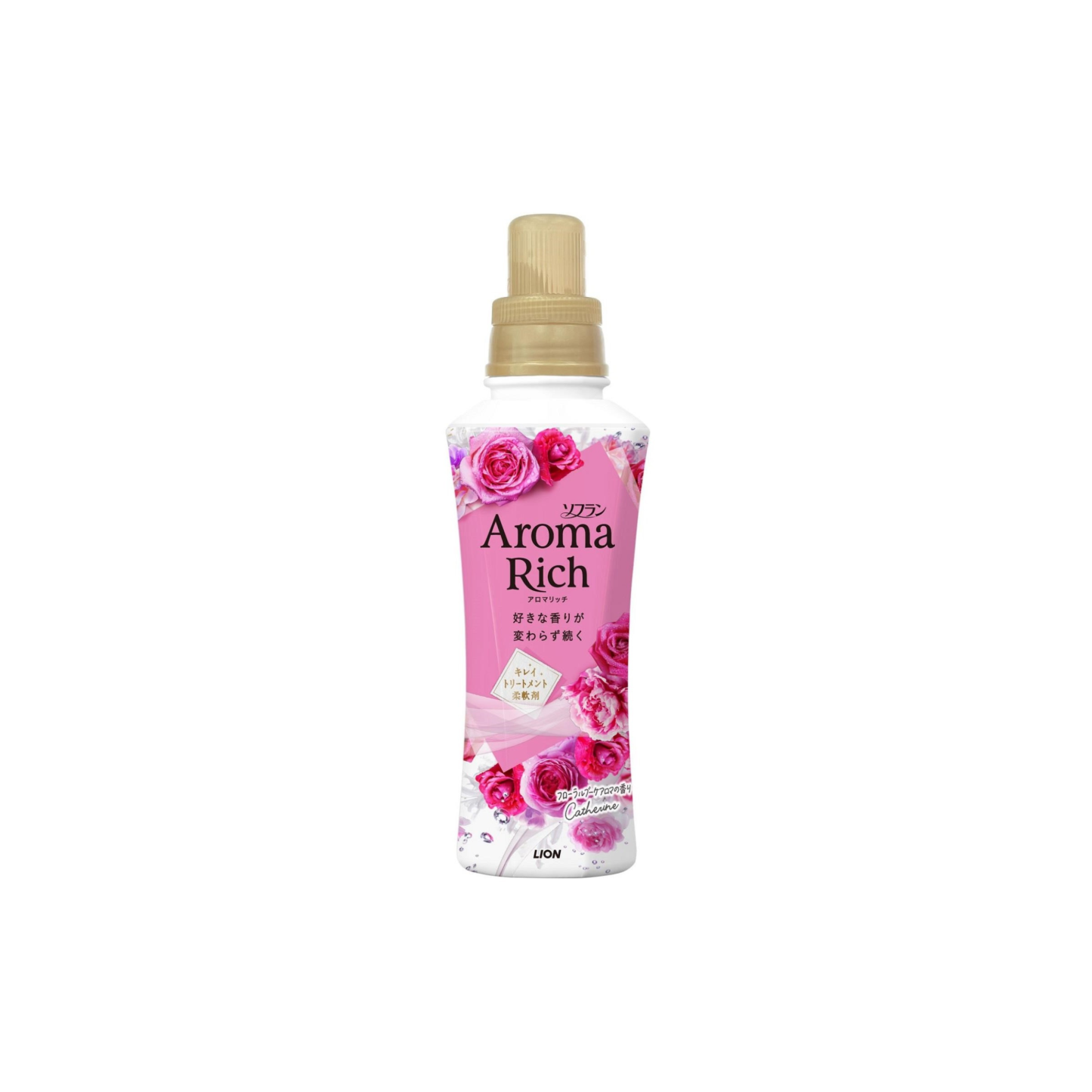 獅王-*[玫瑰] Amora Rich 柔順劑 480ml (4903301353058)[平行進口]