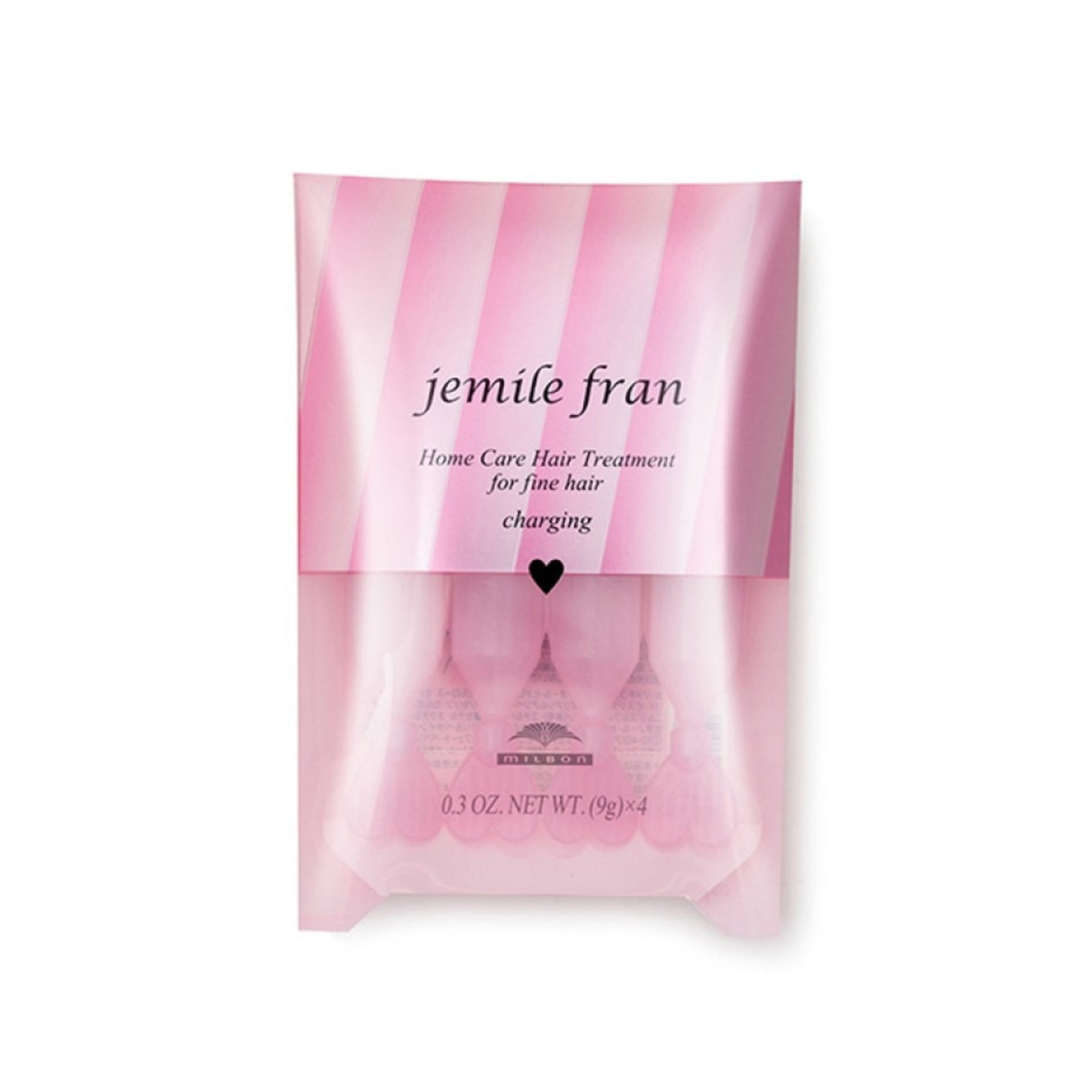 Milbon-*【細軟髮質】深層滋養髮膜 9g x 4(4954835136792)[平行進口]