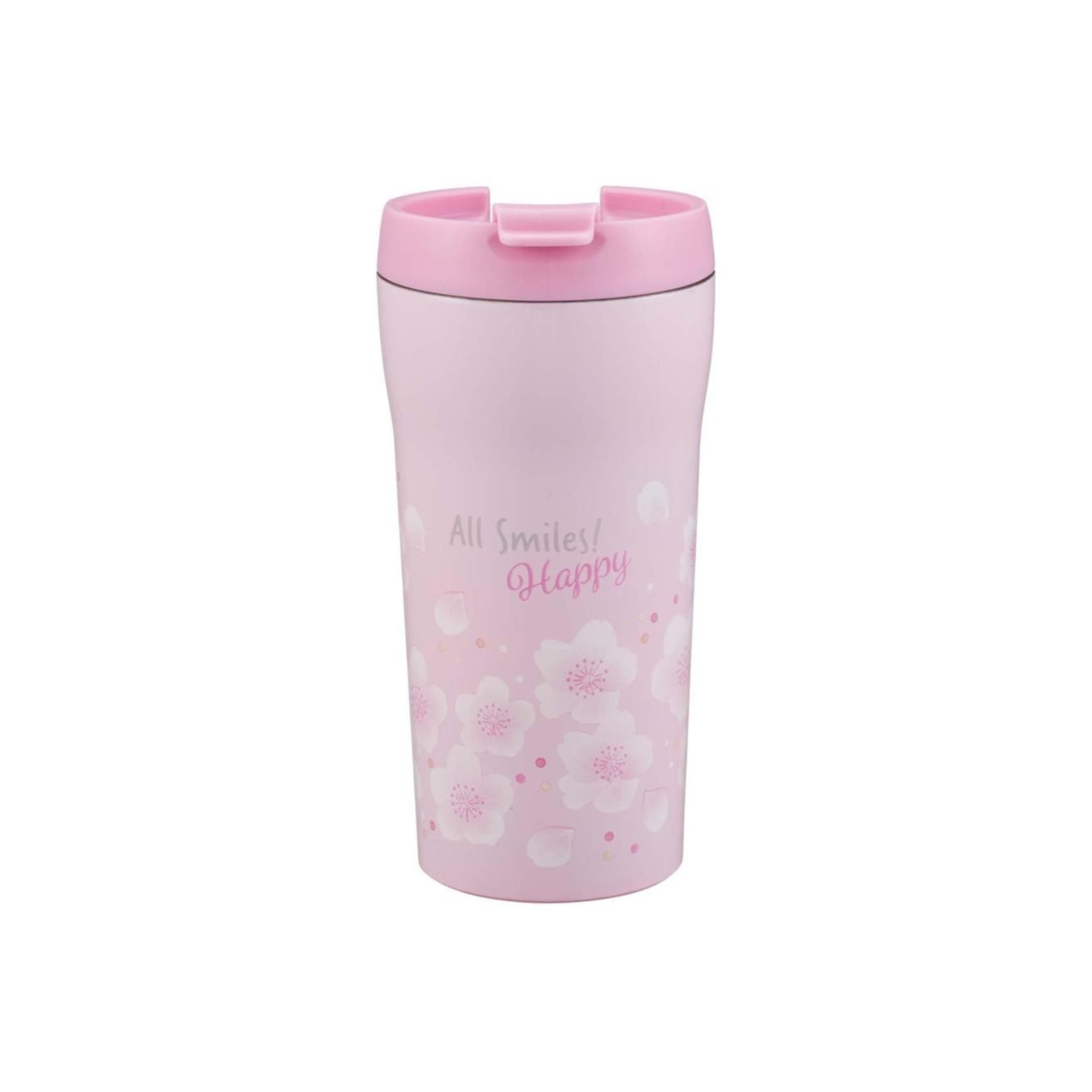 Skater-*[粉色櫻花] 超輕量不銹鋼保溫杯 360ml  SMV4 不鏽鋼杯 保溫冷水瓶 咖啡杯帶蓋(4973307624919)[平行進口]