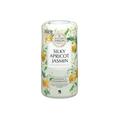 小林製藥-*[杏子茉莉香]消臭元 Savon 室內部屋用芳香座 芳香劑 400ml(4987072096710)[平行進口]