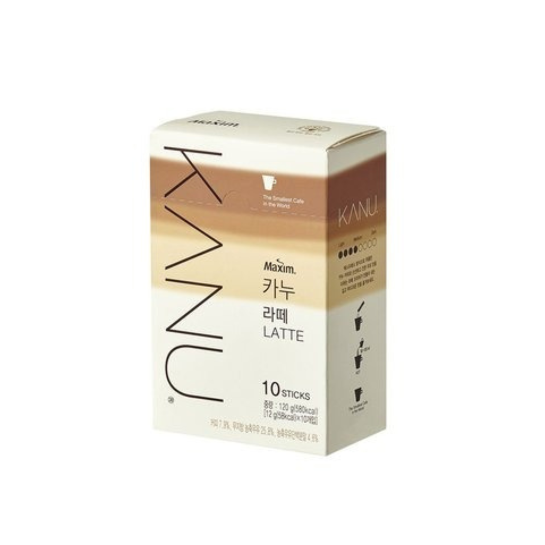 KANU-*Maxim漸層奶香拿鐵(10包)(8801037066777)[平行進口]