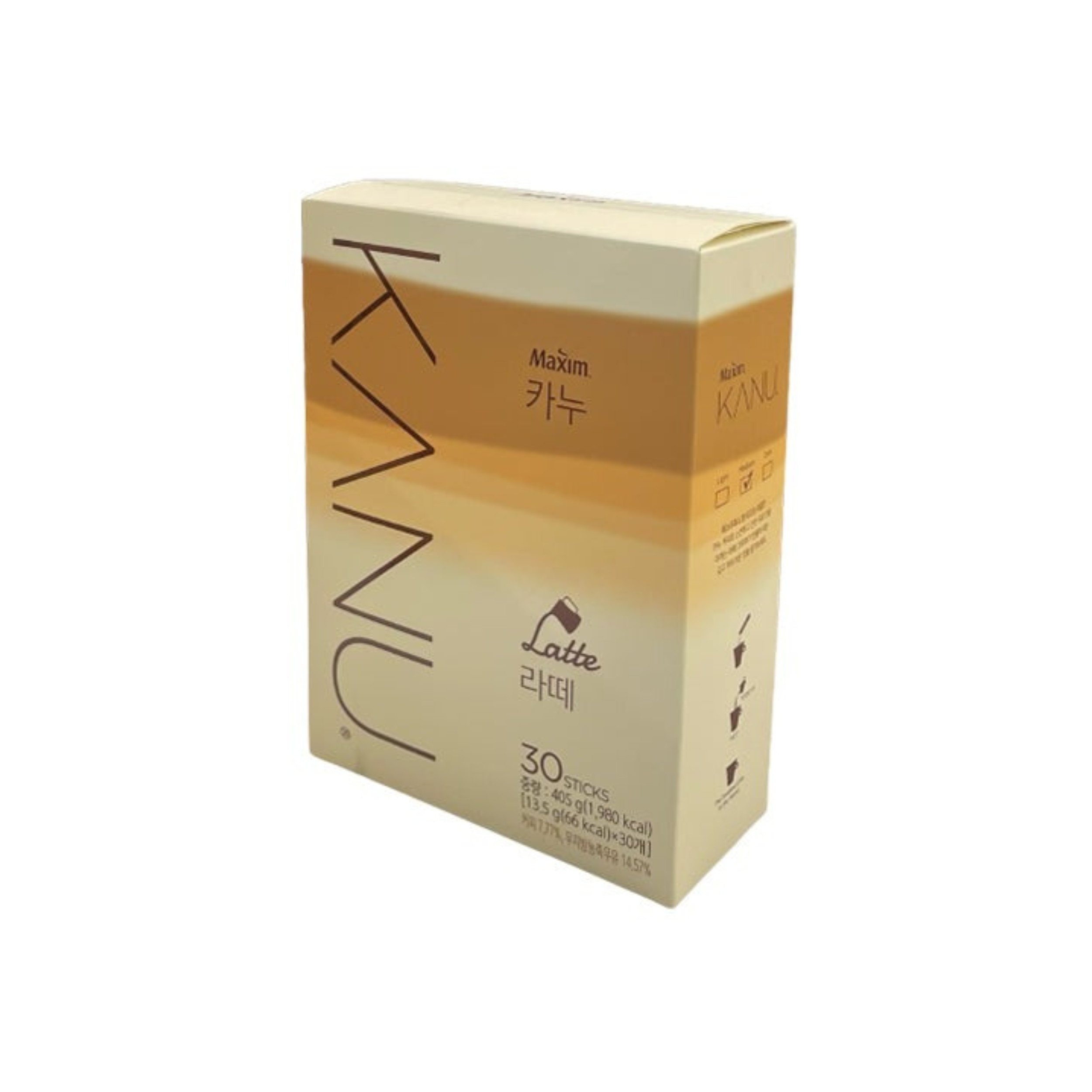 KANU-*Maxim漸層奶香拿鐵 30包(8801037066784)[平行進口]