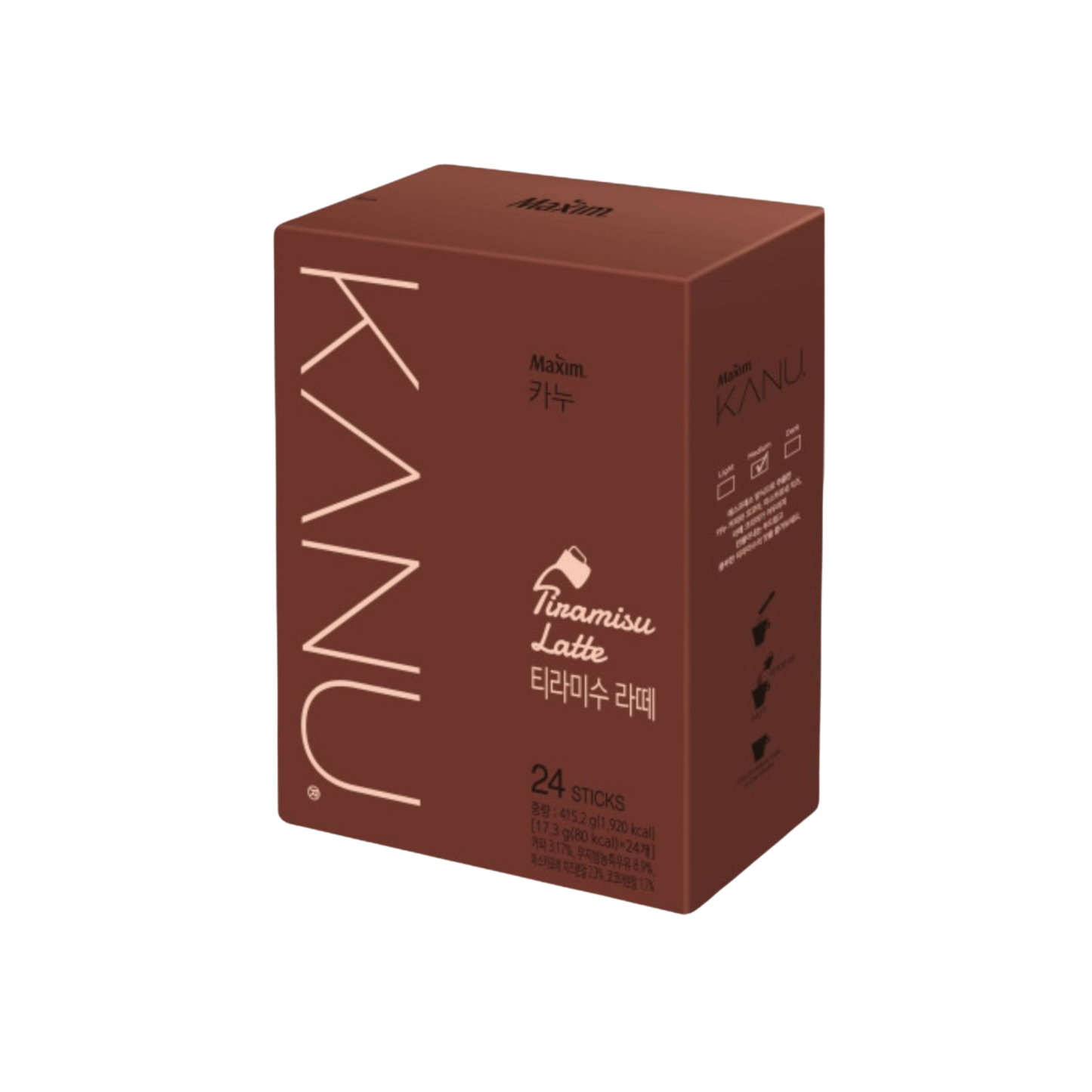 KANU-*Maxim提拉米蘇拿鐵(24包)(8801037075526)[平行進口]